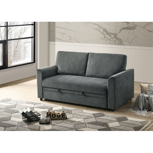 Harper Sofa Sleeper Dark Grey Fabric